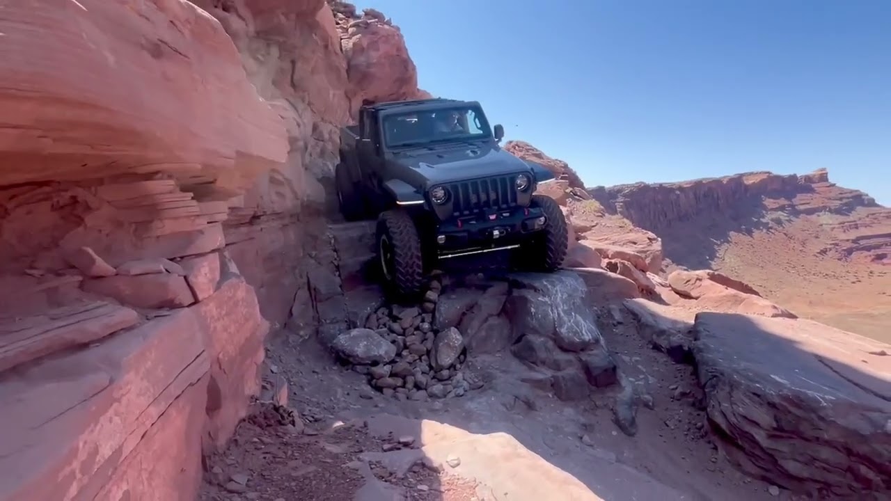 One Epic ride, One Awesome trail, CLIFF HANGER, in Moab Utah!