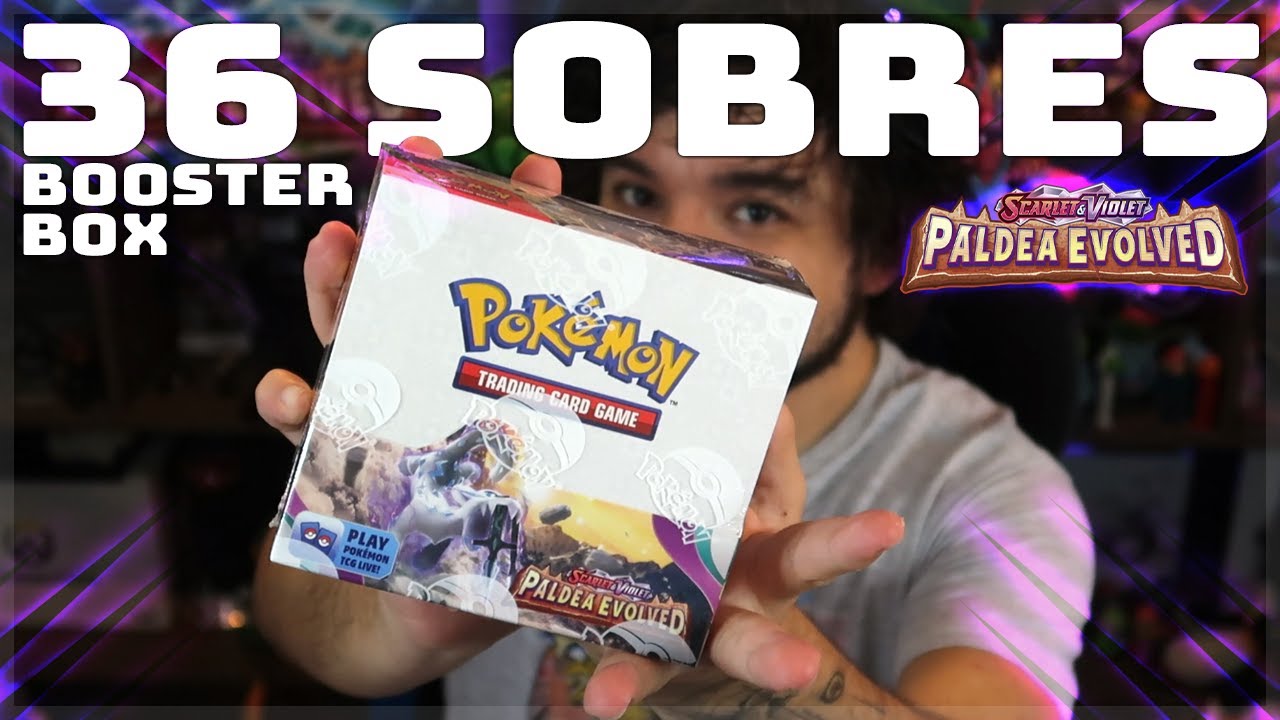 MARAVILLOSA apertura en PALDEA ⭐️ Opening 1 Booster BOX Paldea Evolved