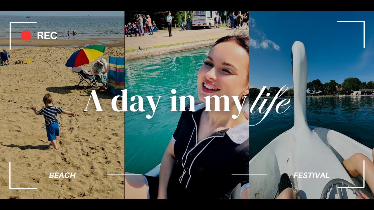 Spend a Day with Me at the Beach/Festival/Funfair | South Shields UK