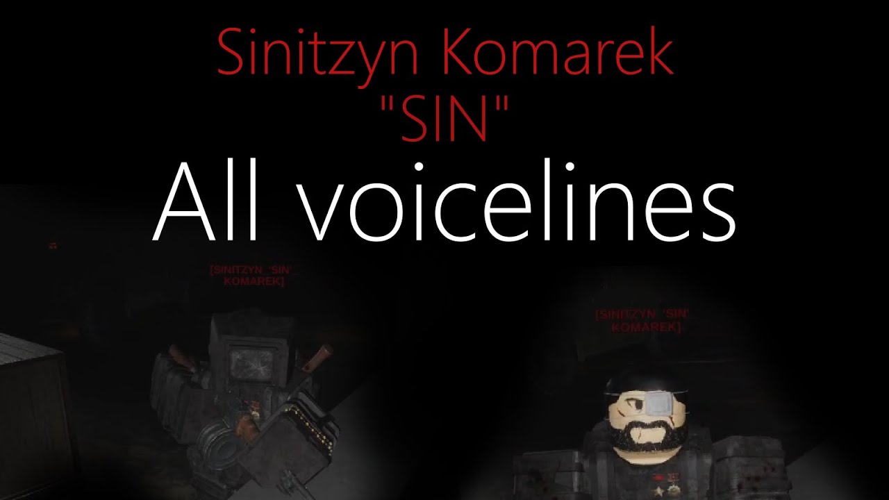 All Sinitzyn voicelines