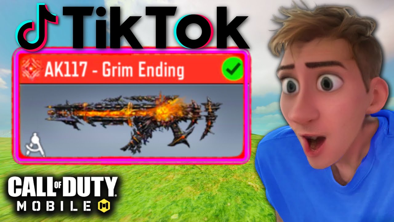 Я использовал комплект снаряжения TIKTOK AK117 №1 🤯 (COD MOBILE)