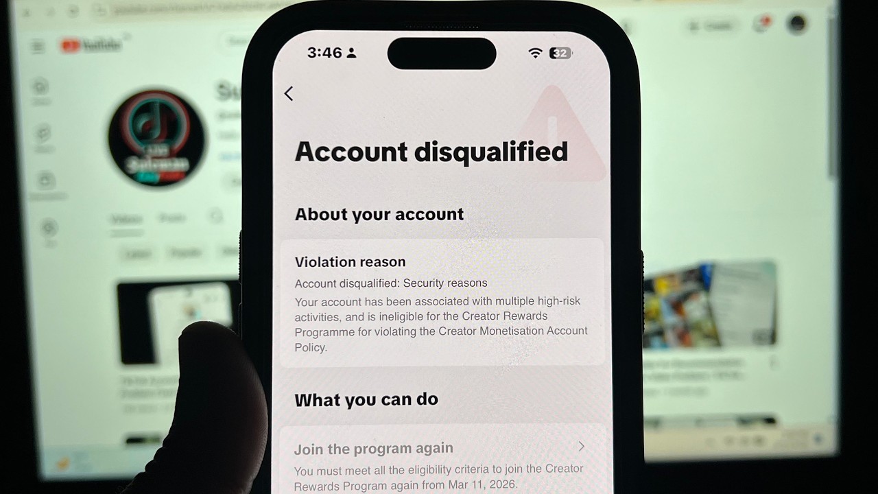 Security Reasons Tiktok Account Disqualified From Creator Reward Program 2026