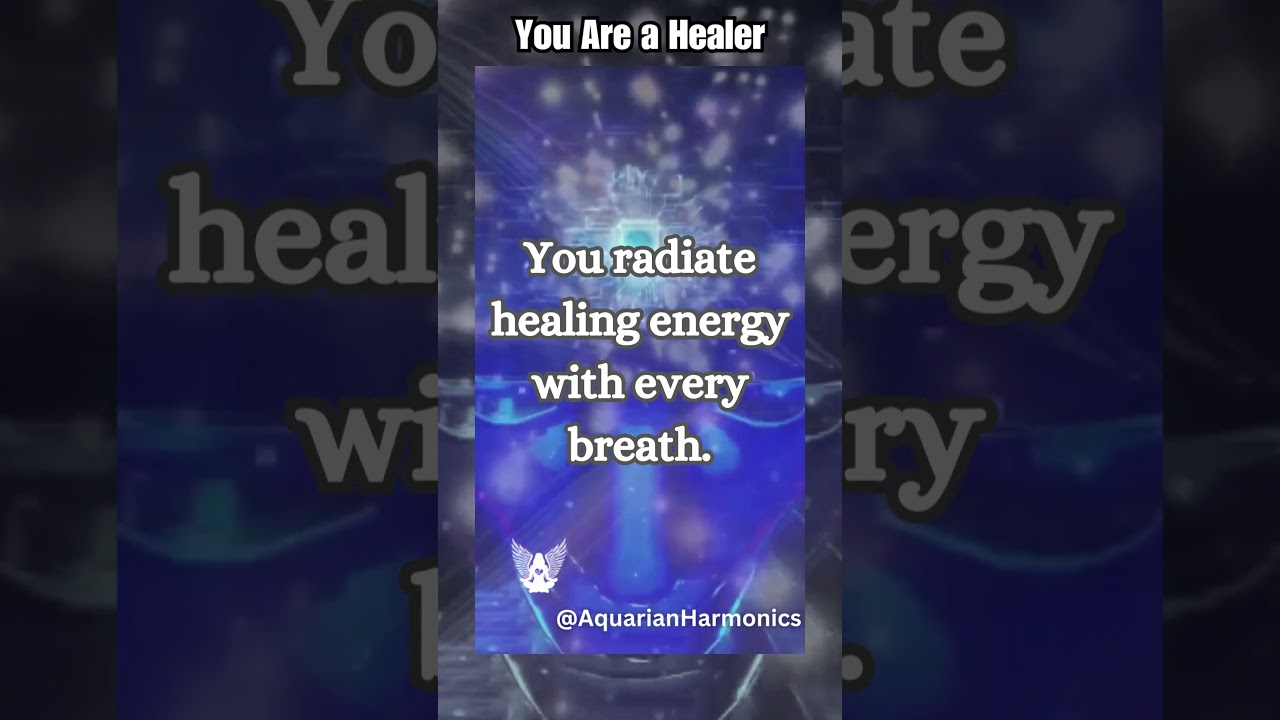YOU ARE A HEALER SERIES - No 26 - Affirmations - 