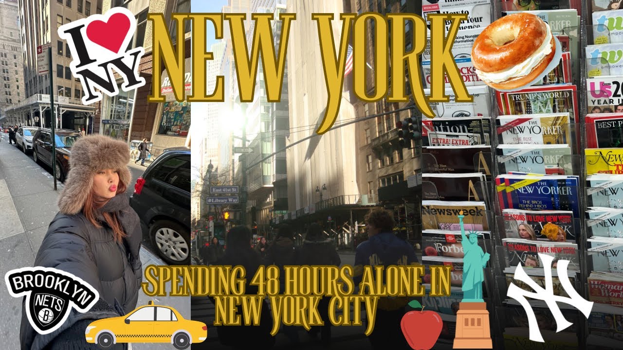 Spend 48 hours alone with me in New York.🚕🗽🍎