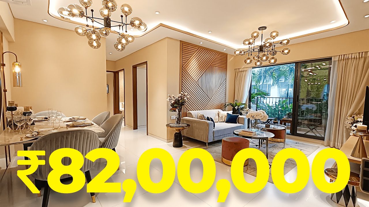 82 LACS | 3 BED FLAT TOUR - 759 Sq ft | Lodha Codename Central, Dombivli East