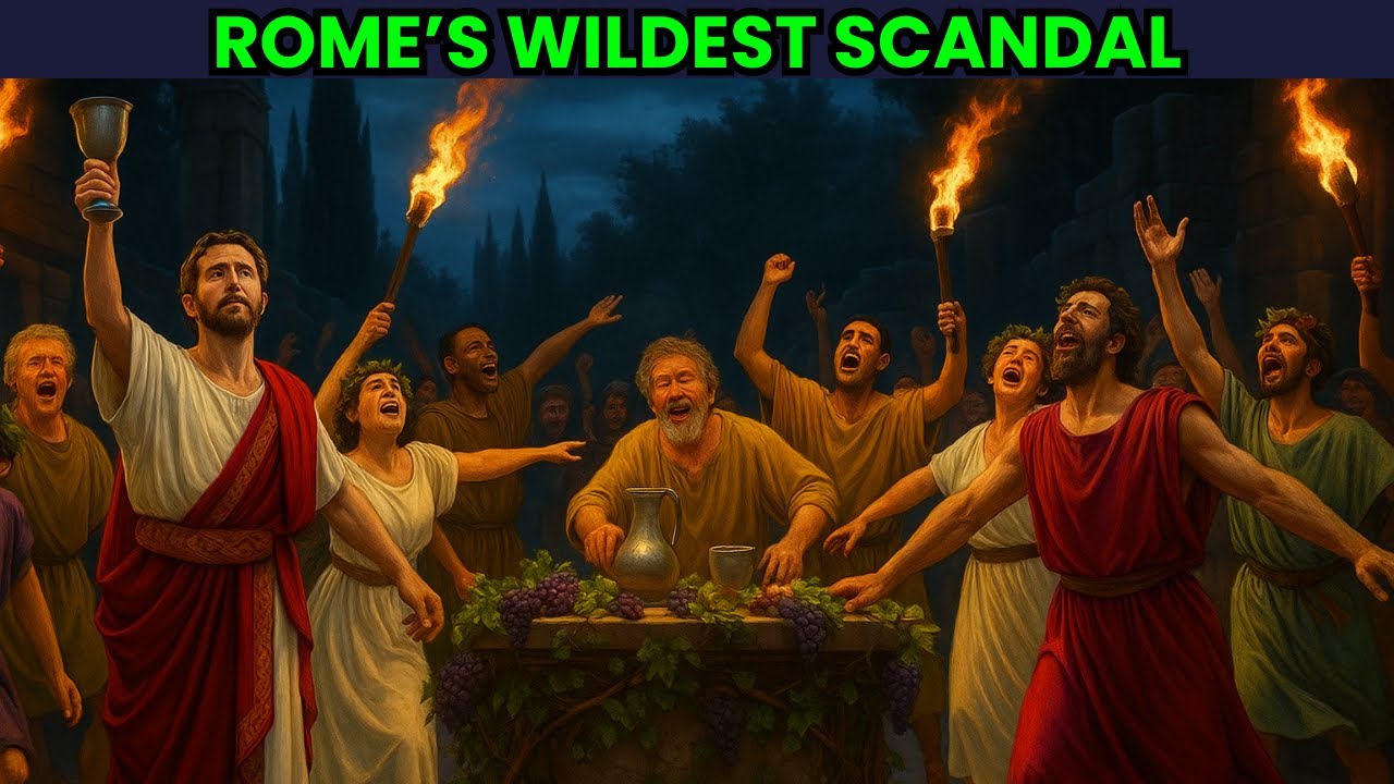 Rome&rsquo;s Secret Cult: Bacchanalia Scandal Exposed!