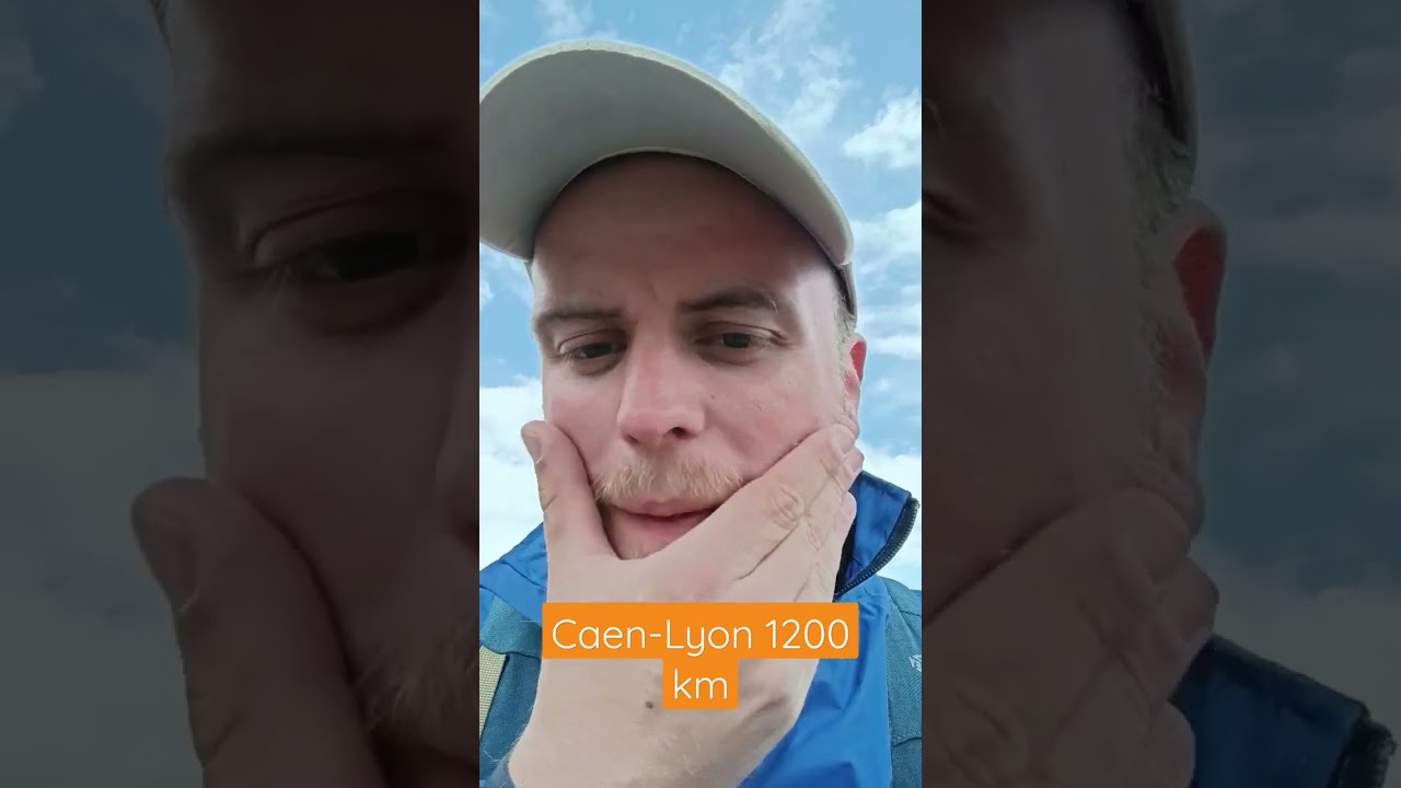 Caen-Lyon 1200 km 🚴‍♂️ 