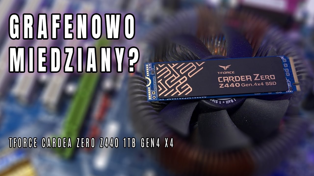 Cardea Zero Z440 - nowy dysk ssd Gen4 x4 na polskim rynku - test