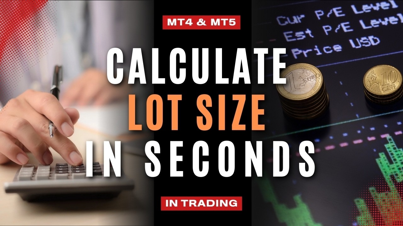 Lot Size Calculation MT4 & MT5 - Fast and Accurate Method