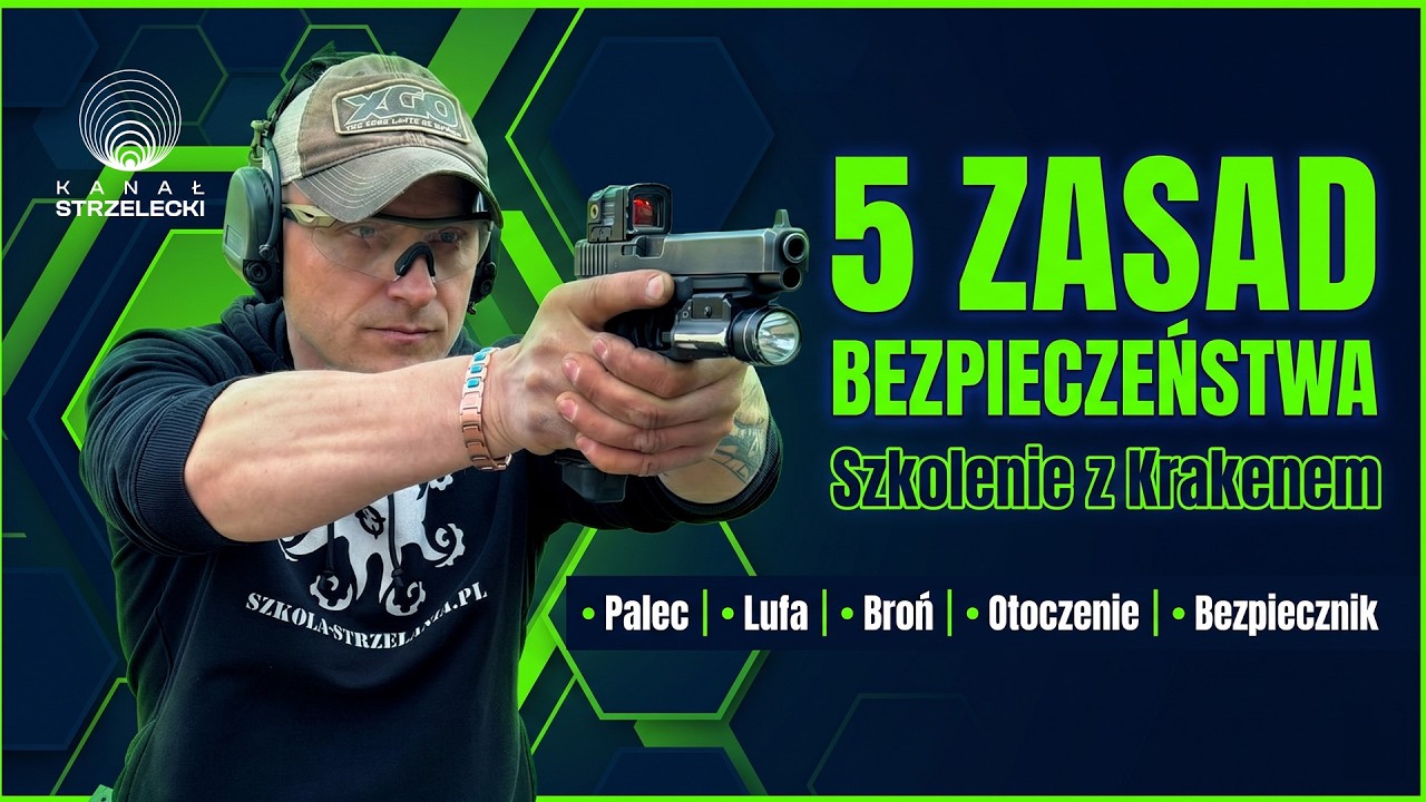 Szkolenie z Krakenem #2: Bezpieczne posługiwanie się bronią i fundamenty strzelectwa