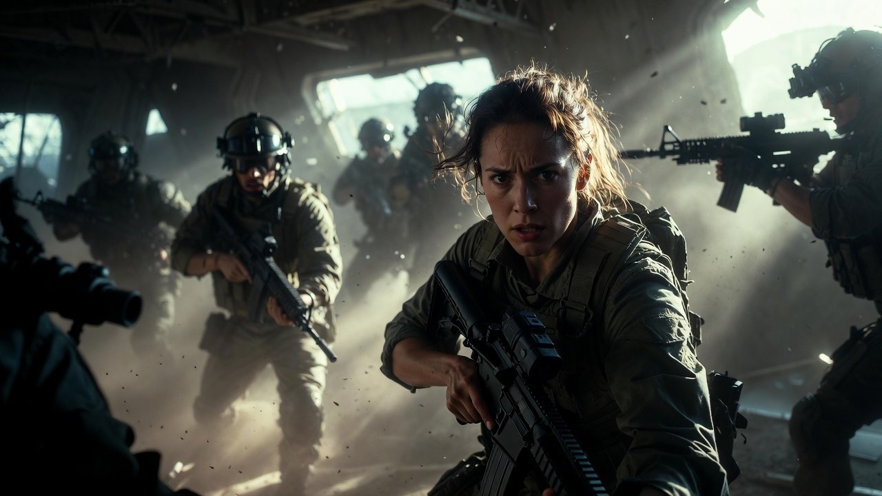 Sie war „nur“ die Krankenschwester – bis Feinde angriffen und in der Basis auf eine versteckte SEAL