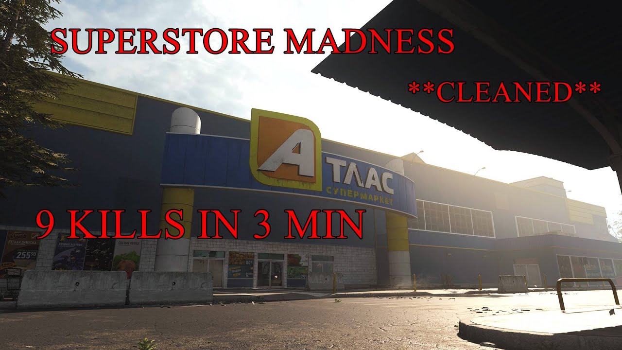 9 Kills in 3 Min Superstore Madness **CLEANED** Call of Duty: Warzone