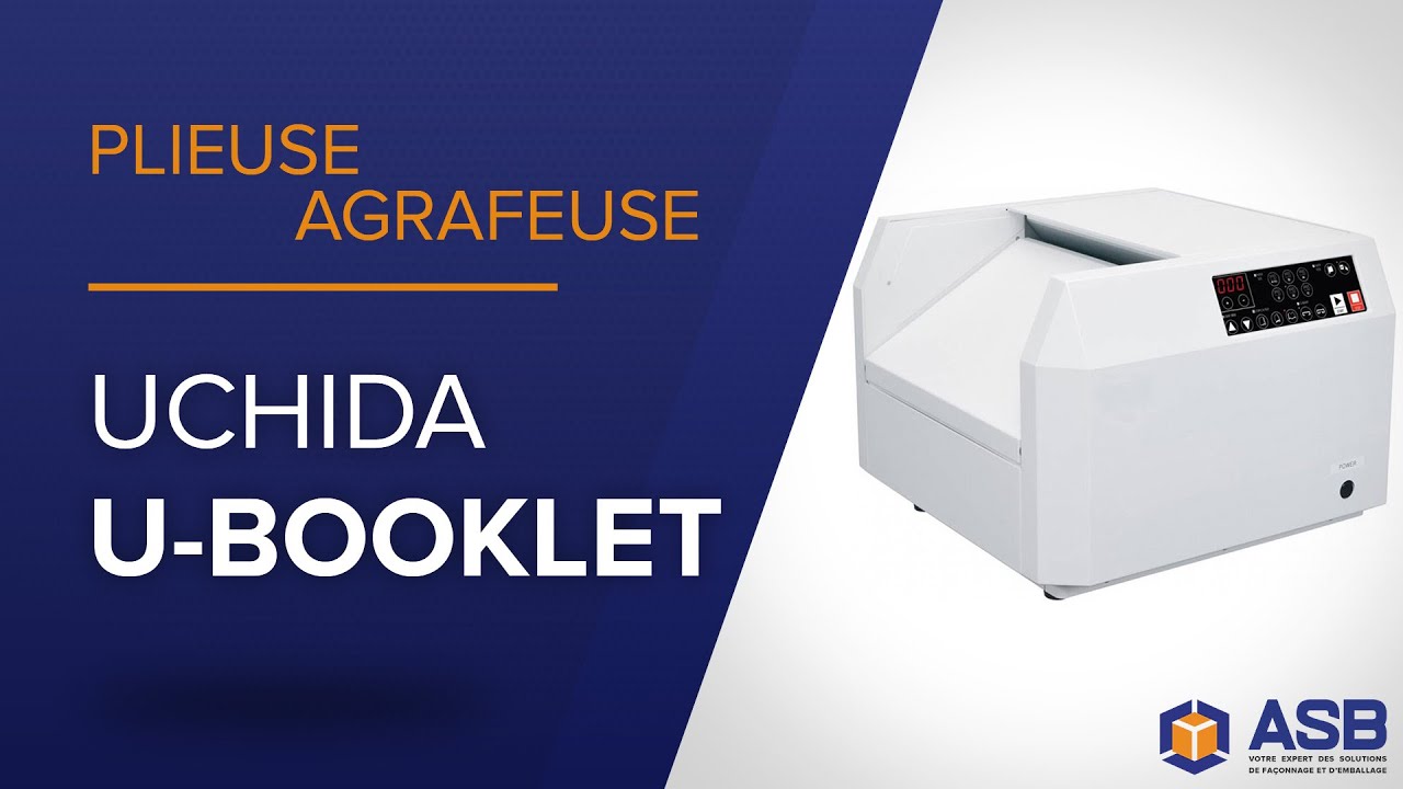 Plieuse agrafeuse UCHIDA U-Booklet I ASB
