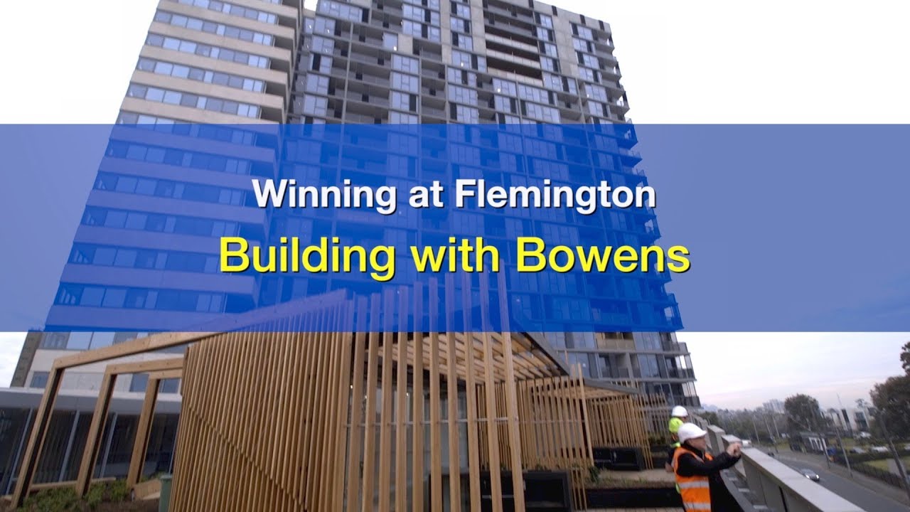 Building with Bowens | Winning at Flemington