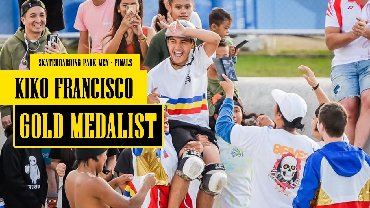 GOLD FOR PHI KIKO FRANCISCO | SKATEBOARDING PARK MEN FINALS | SEA GAMES 2019