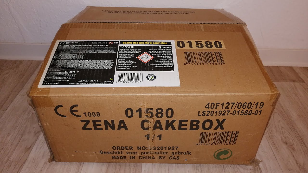 Zena Feuerwerk Zena Cakebox