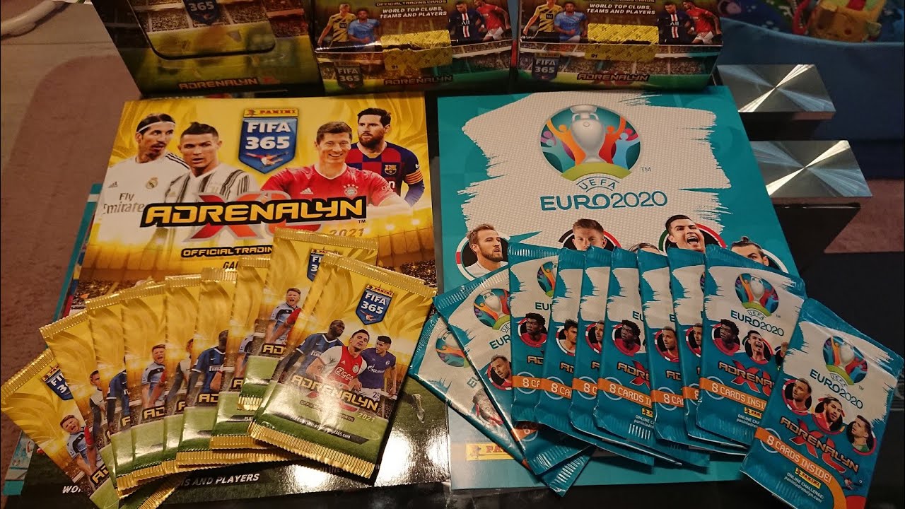 SZOK!!! WPADAJĄ 3 KARTY RARE MEGA POJEDYNEK FIFA 365 2021 VS EURO 2020 PANINI