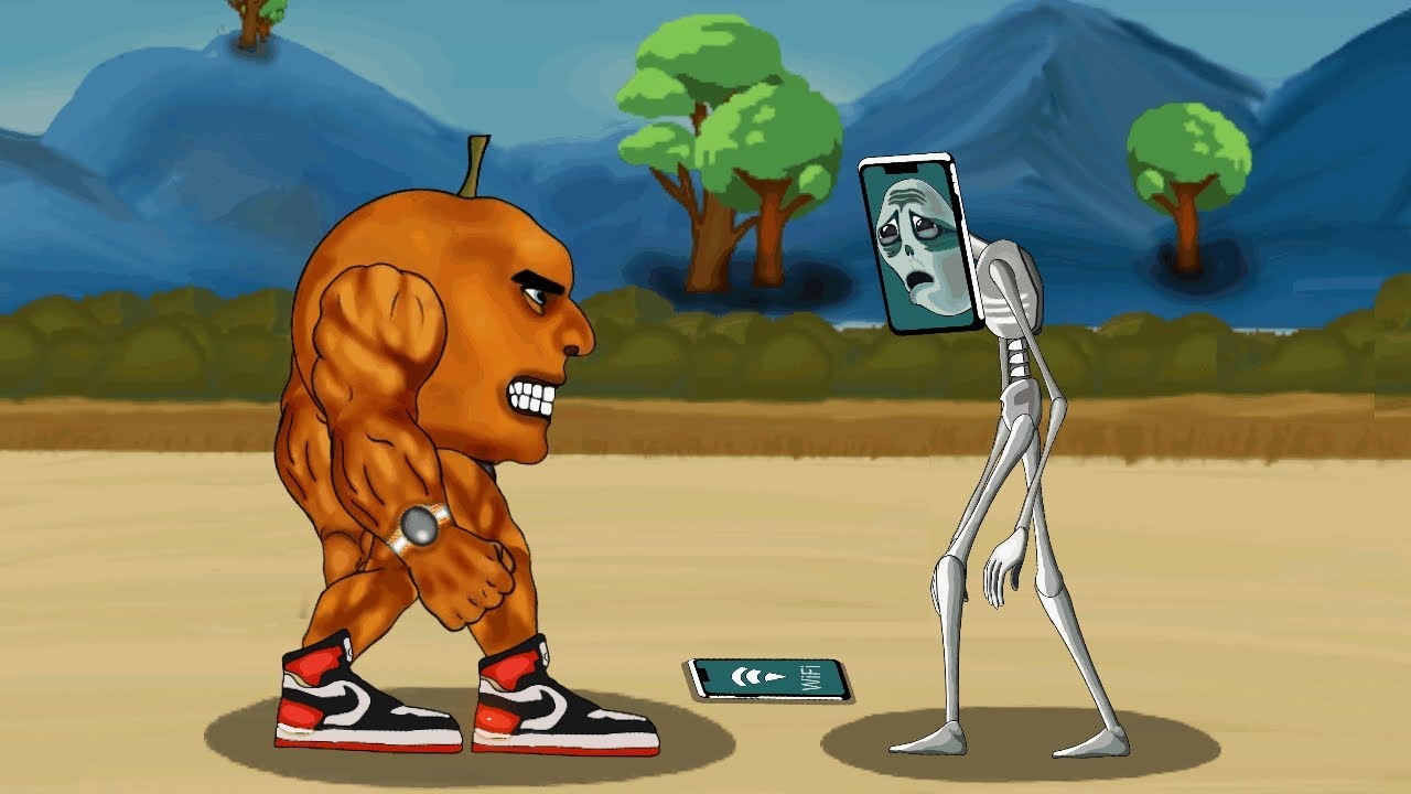 Hospot bro Vs Odindindindun.Brainrot Animation.Dc2