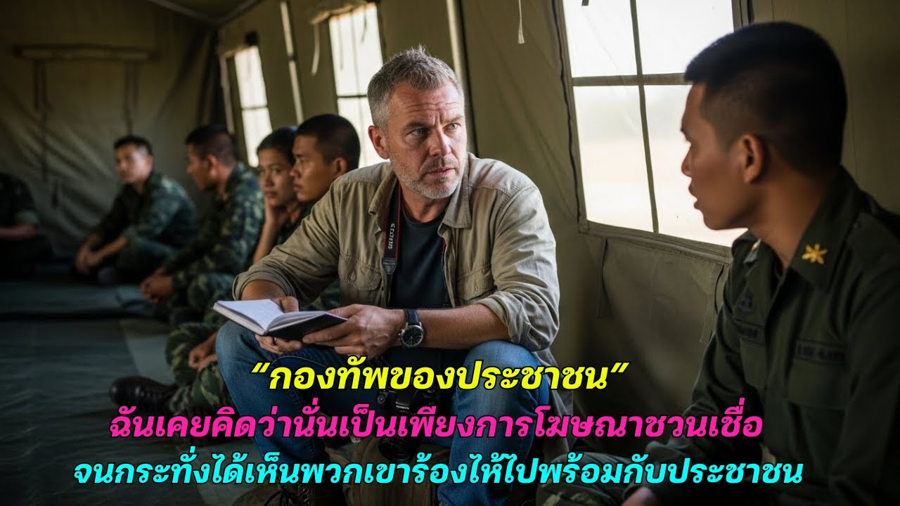“กองทัพของประชาชน”ฉันเคยคิดว่านั่นเป็นเพียงการโฆษณาชวนเชื่อจนกระทั่งได้เห็นพวกเขาร้องไห้ไปพร้อมกั...