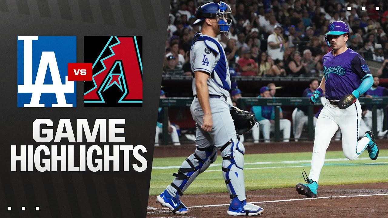 Dodgers vs. D-backs Game Highlights (5/10/25) | MLB Highlights