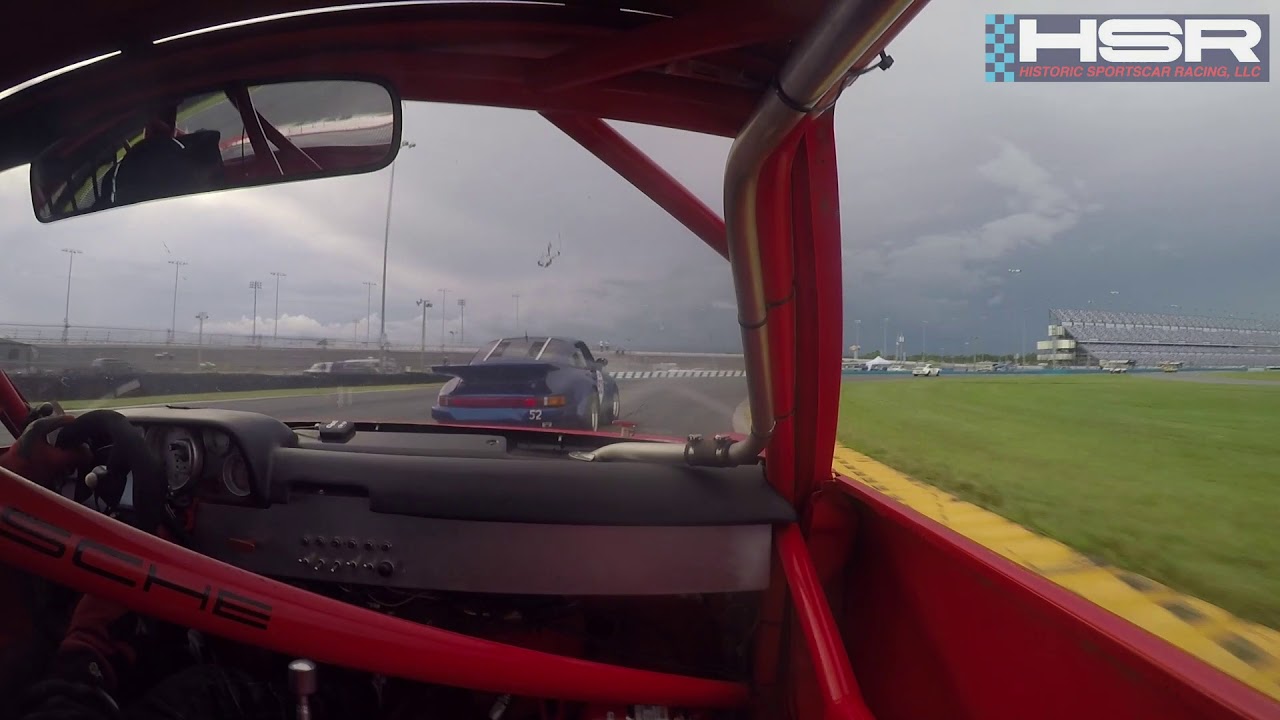 Frank Beck 914/6 vs 911 battle Daytona Onboard