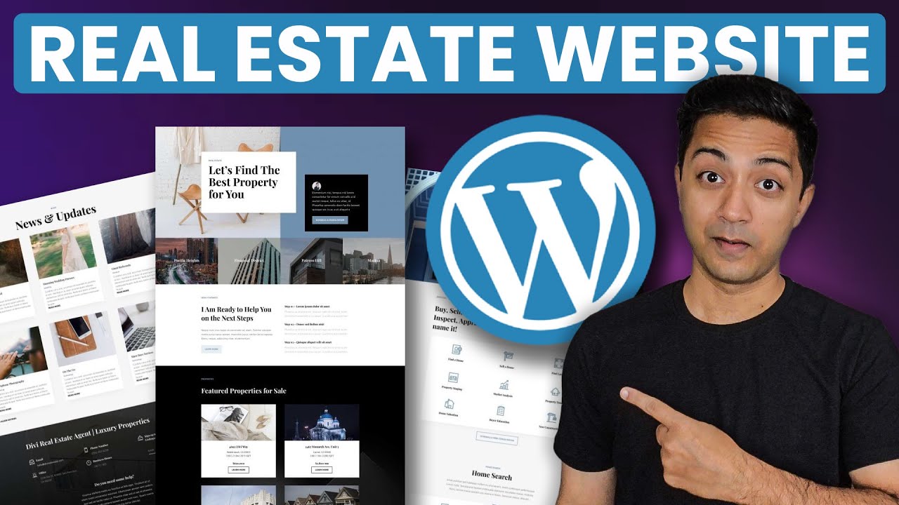 How to Make a Real Estate Website with WordPress in 2025