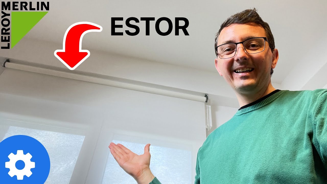 Aprende como INSTALAR un ESTOR Enrollable Transparente de Leroy Merlín