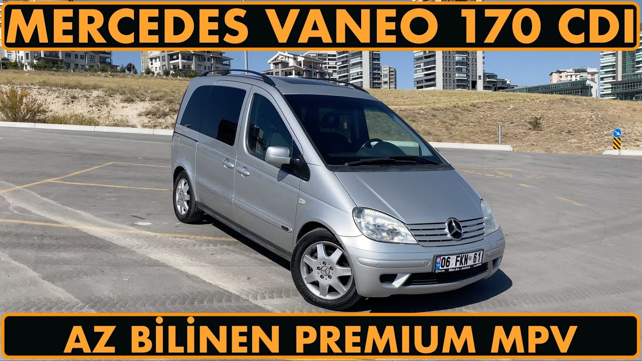 Mercedes-Benz Vaneo 170 CDI Ambiente // B Serisi'nin Temelleri Onunla Atıldı (W414)