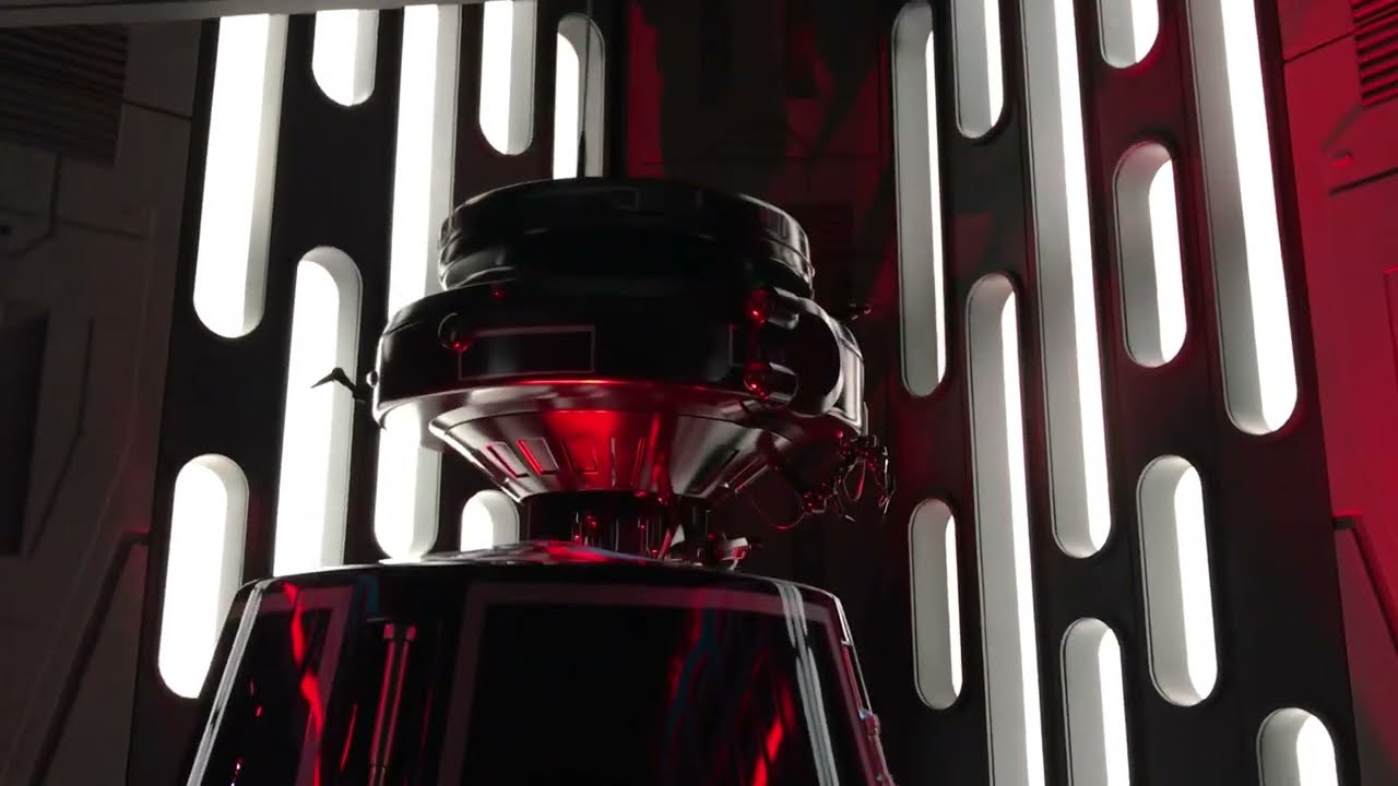 POV - Rise of the Resistance with Kylo Ren animatronic working!!!