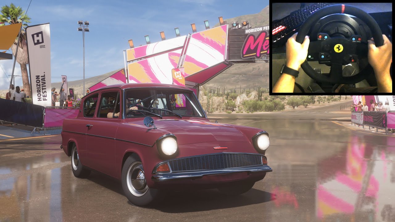 1959 FORD ANGLIA 105e | FORZA HORIZON 5 | Thrustmaster T300 Ferrari Alcantara