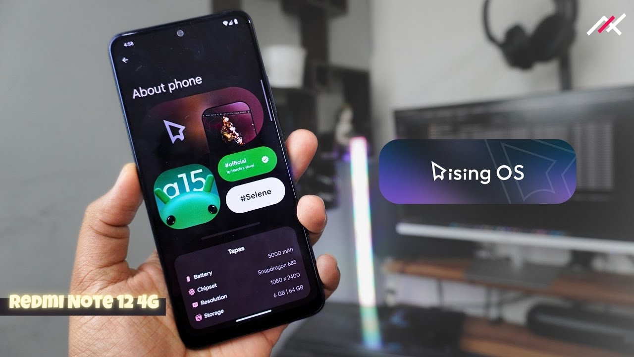 Latest Rising OS Revived 7.1 for Redmi Note 12 4G | Installation + Features Overview