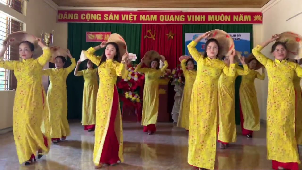 Tình lúa duyên trăng-múa nón 💕Clb phúc lâm 💕