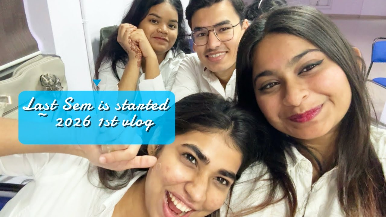First vlog of 2026 | kuch zydaaa hi dhamal entry hogyi 😂 #vlog 