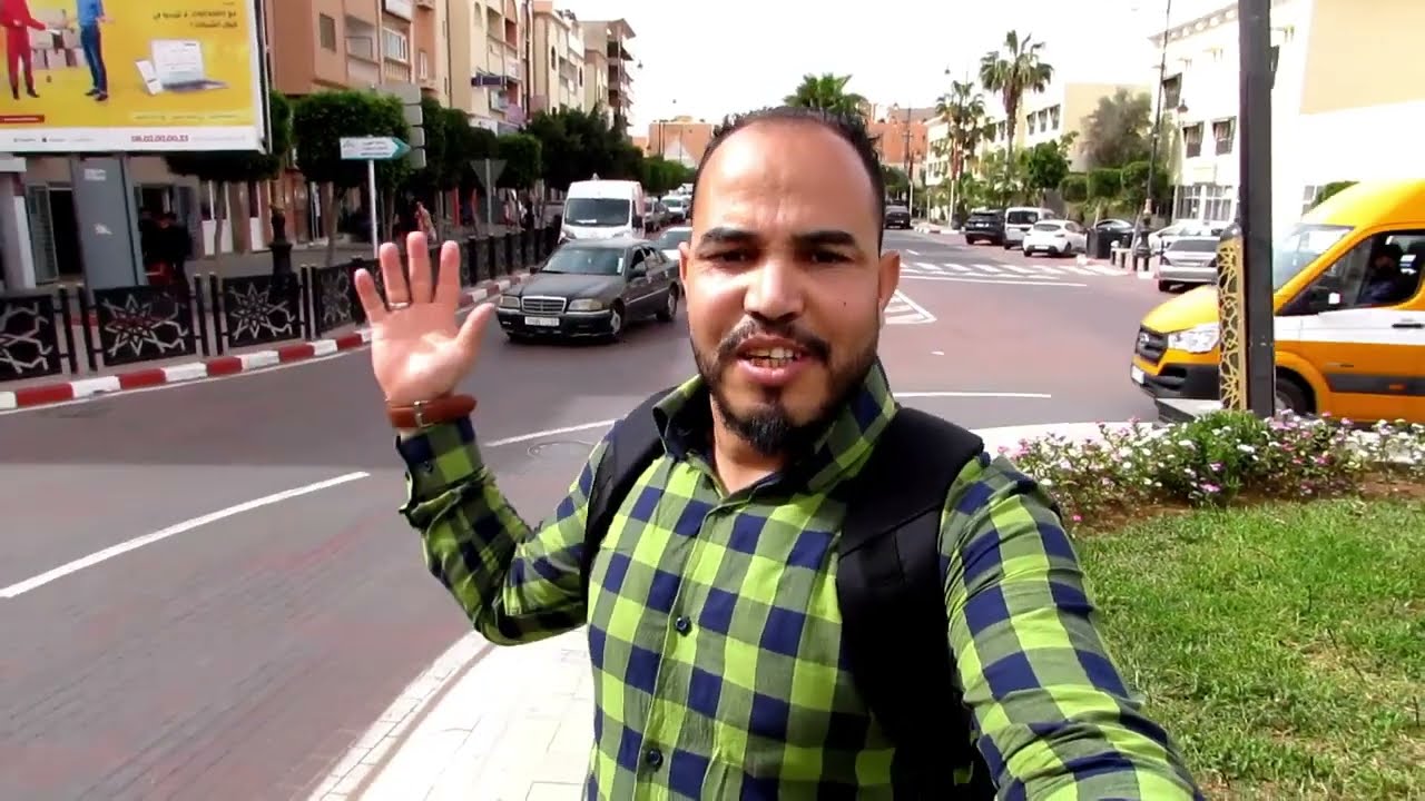 شاهد أرخص الفندق في شارع مكة العيون 2023 شوفو مدينة العيون بحال اوروبا شارع قيروان الصحراء المغربية