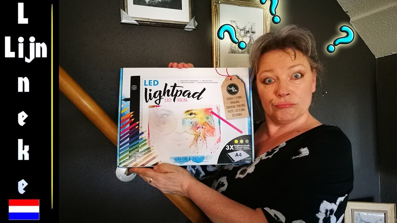 Action LichtBak LightPad A4 unboxing en demonstratie