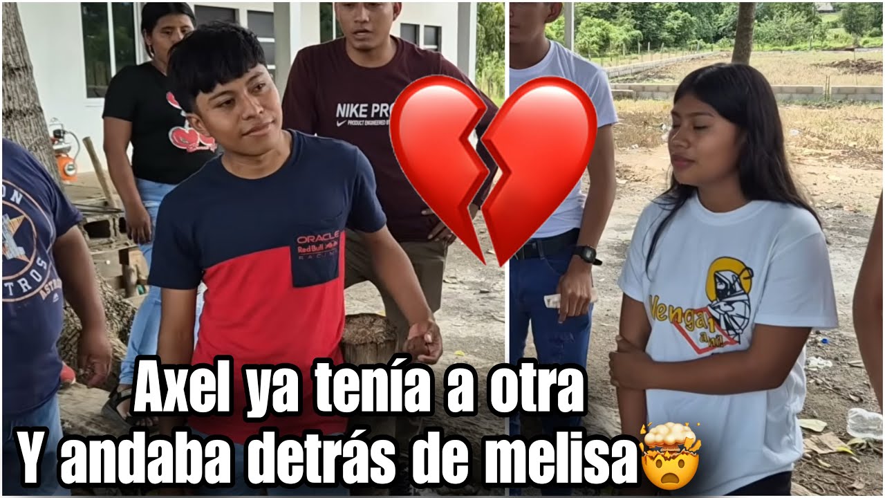 Melissa se enteró que Axel tiene a otra😳￼ llegó todo lleno de chupones por otra mujer 🤨￼