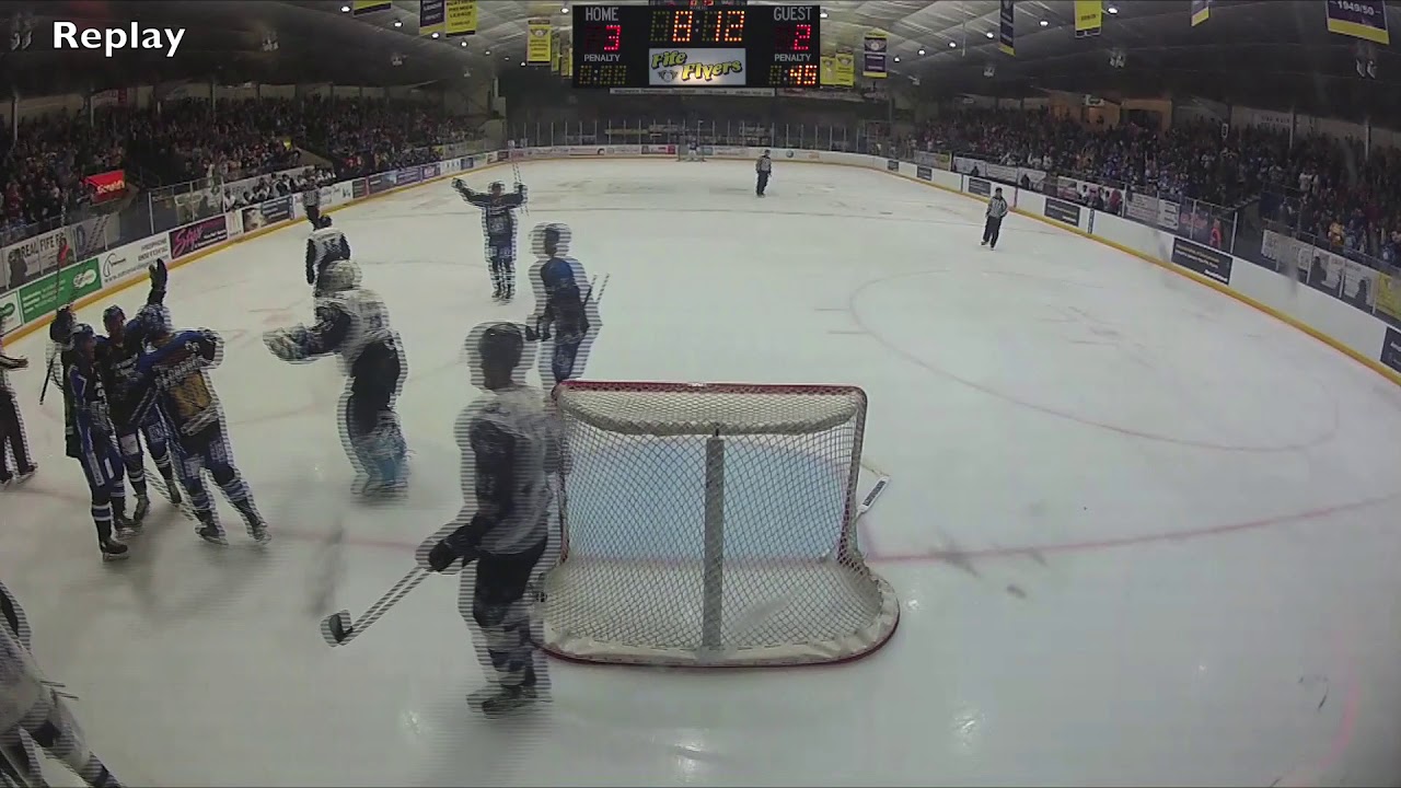 Fife Flyers vs Glasgow Clan, Challenge Cup, 8 September 2018.