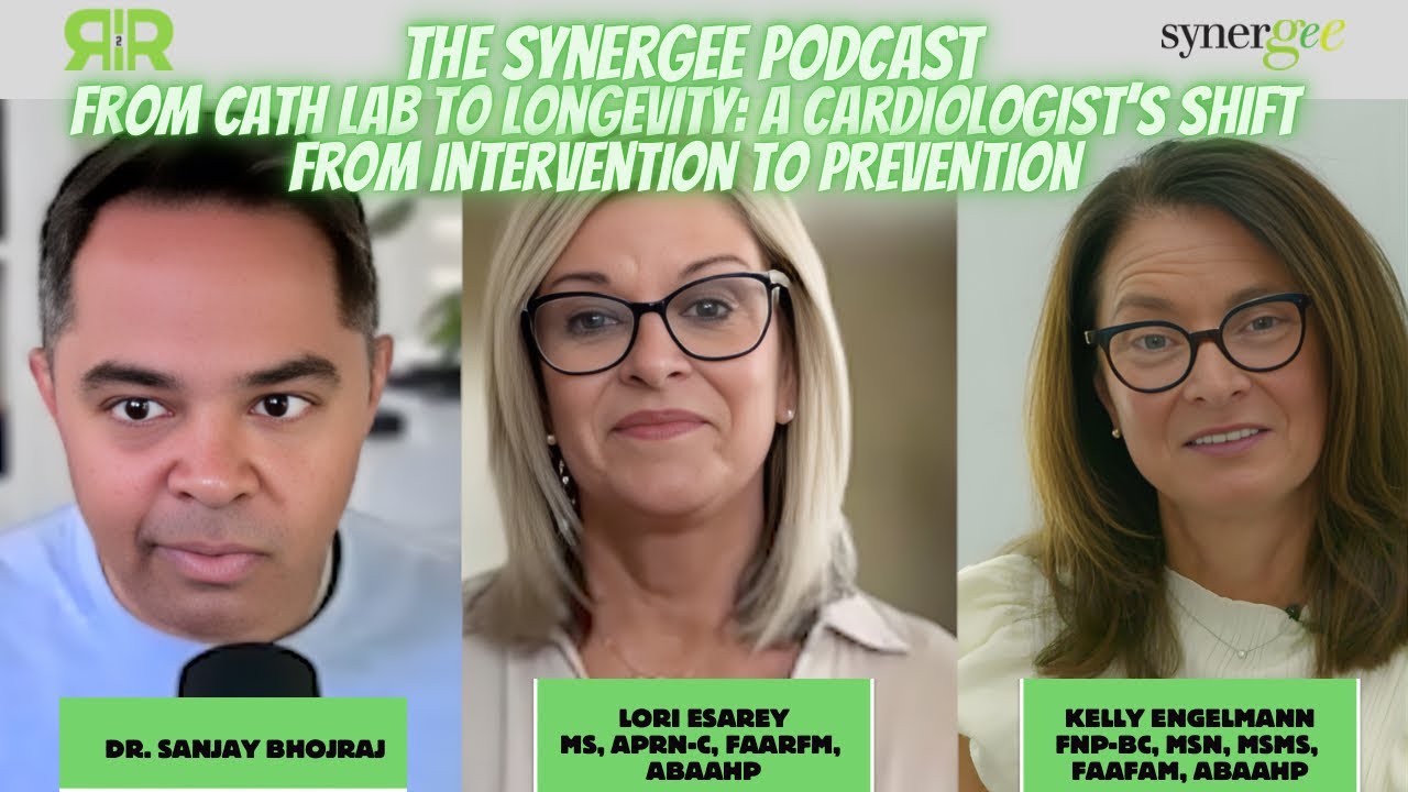 The Synergee Podcast: Cath Lab to Longevity, A Cardiologist’s Shift from Intervention to Prevention