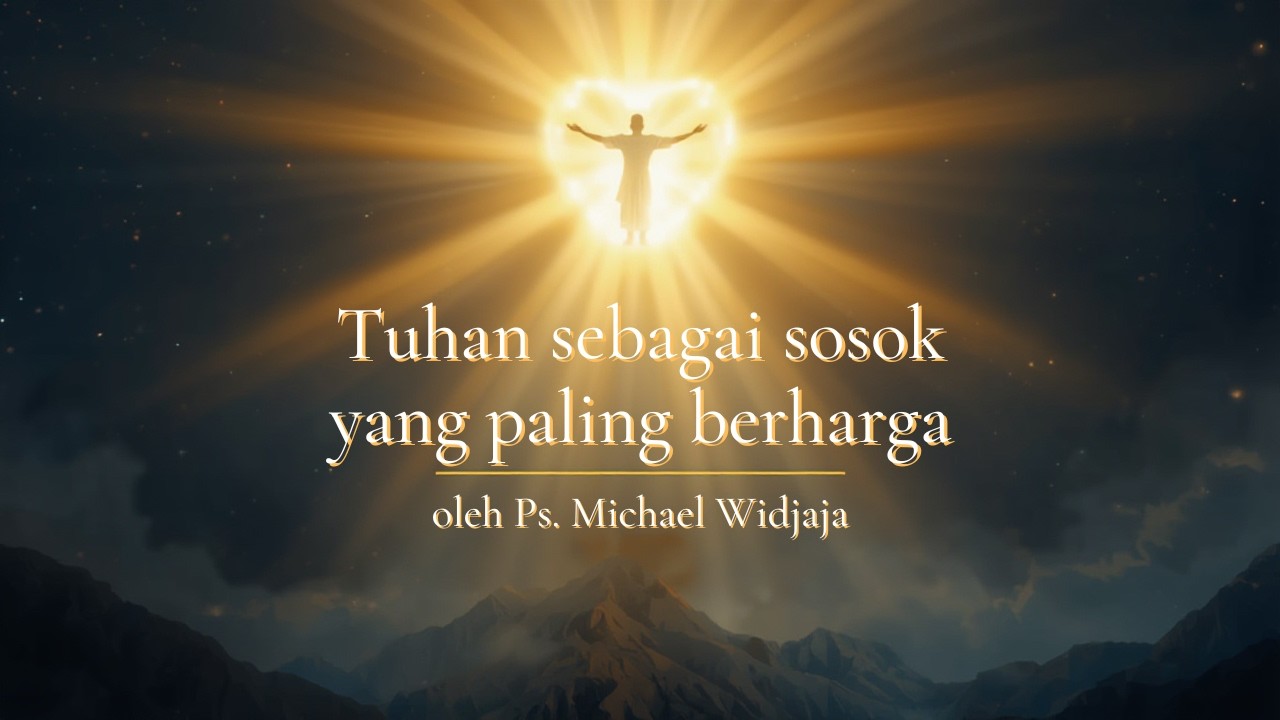Tuhan sebagai sosok yang paling berharga By. Ps. Michael Widjaja