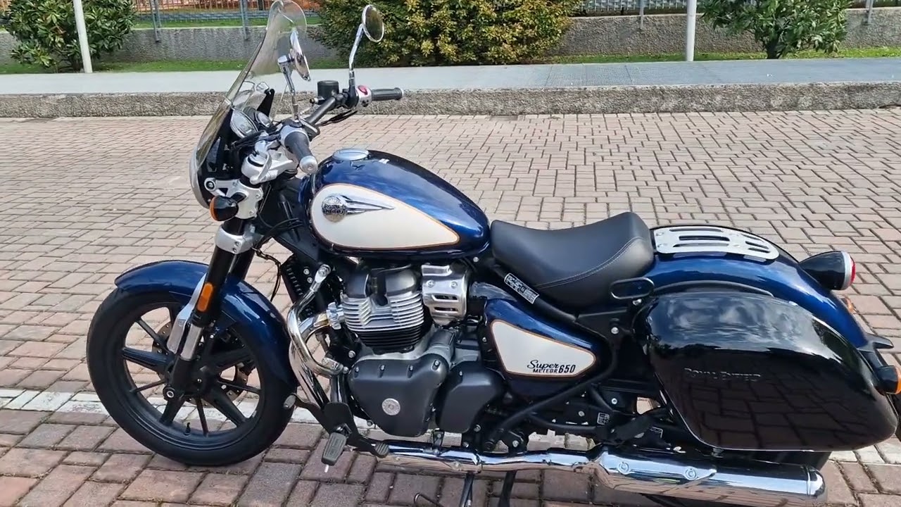 Sella Mono e Solo Finisher Royal Enfield Super Meteor 650