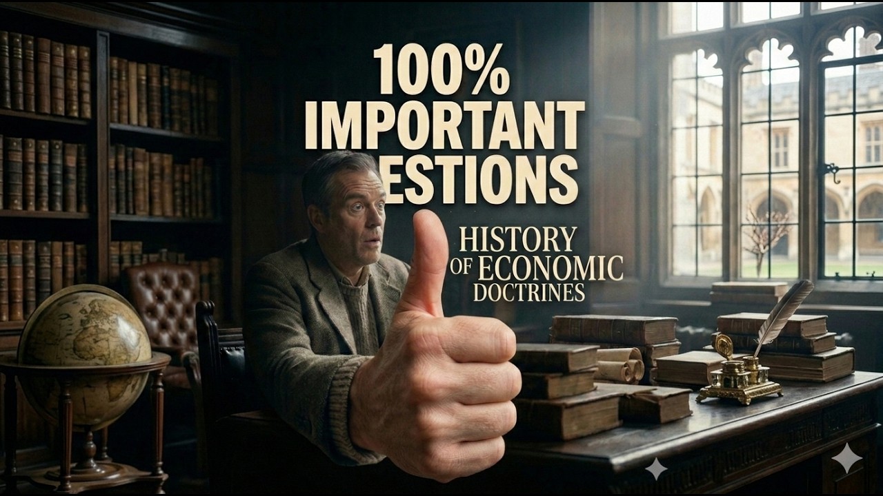 History of Economic Doctrines Important Questions | SREENARAYANAGURU OPEN UNIVERSITY