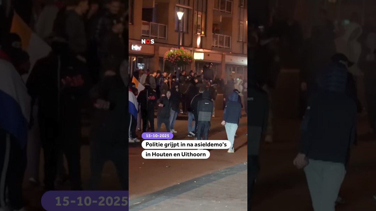 Politie grijpt in na asieldemo&rsquo;s in Houten en Uithoorn