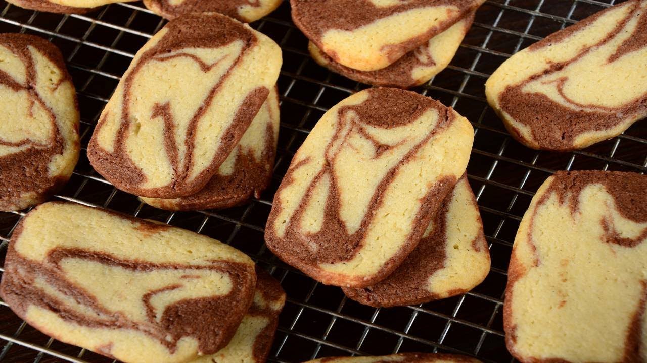 Демонстрация рецепта мраморного печенья — Joyofbaking.com