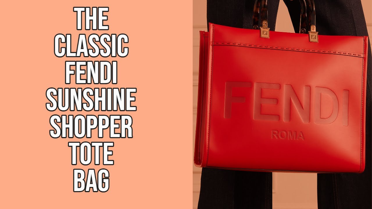 The FENDI SUNSHINE SHOPPER TOTE *LUXURY BAG*  (101 Short Information Guide)