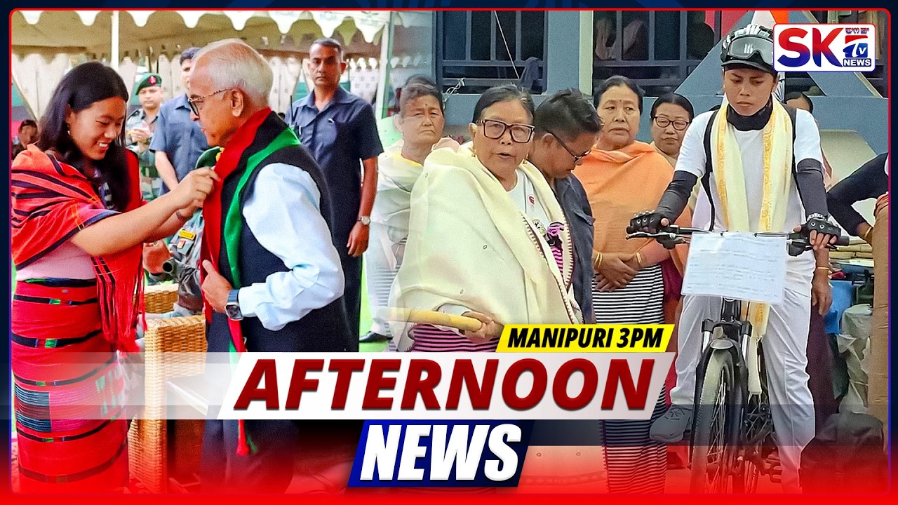 SKTV'S AFTERNOON MANIPURI NEWS [13/03/26 - 03:00 PM] [LIVE]