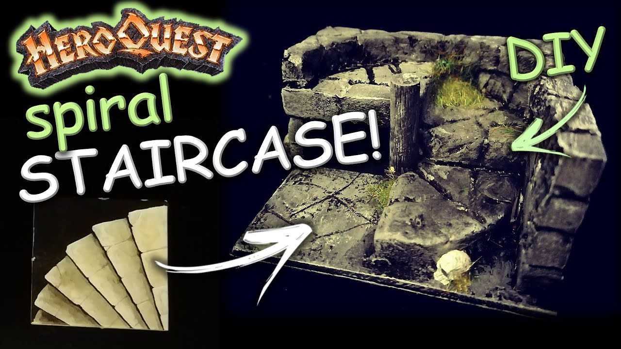 HeroQuest  Staircase! | DIY
