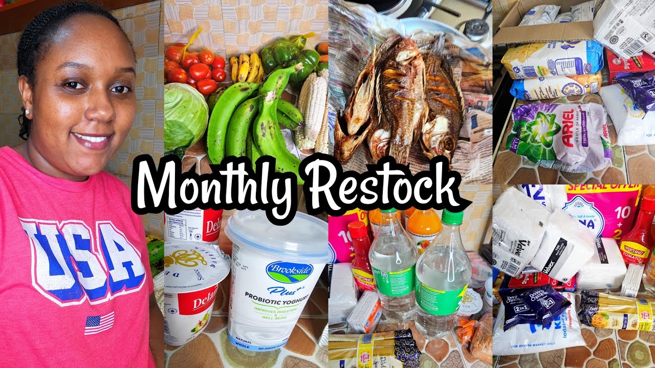 My Monthly Shopping Haul...Nakuru, Kenya