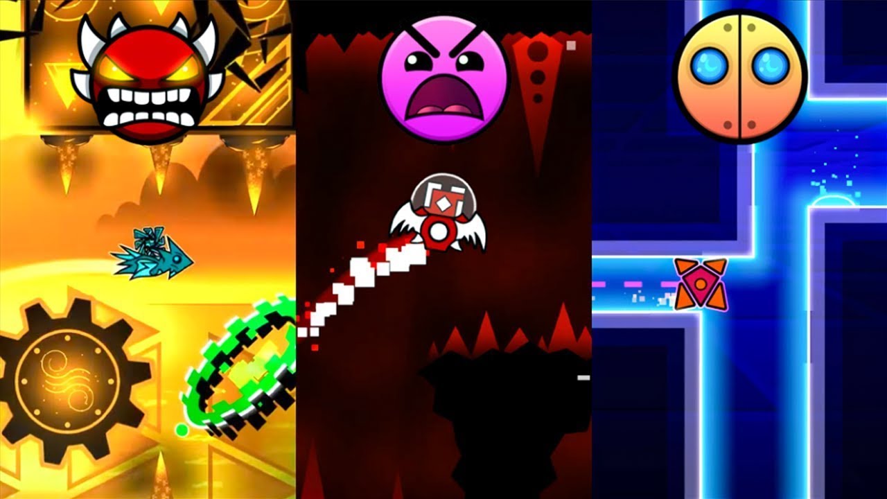 Geometry Dash's HARDEST Levels of Every Difficulty