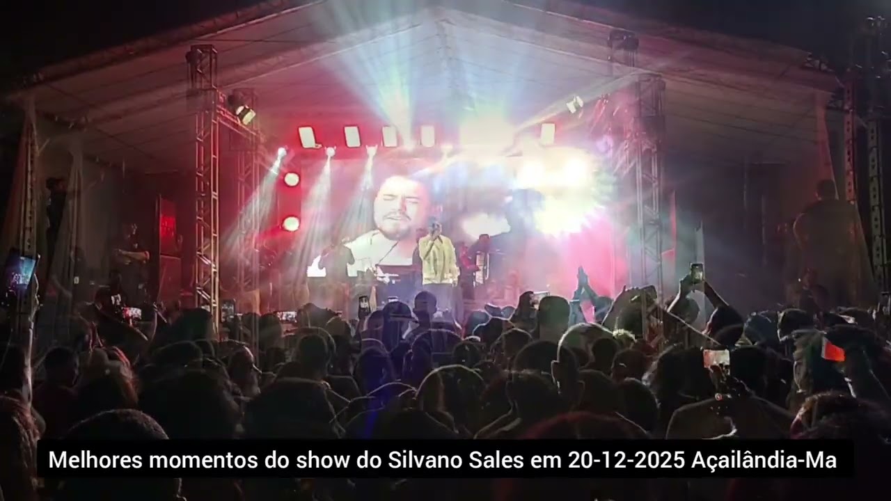 Melhores momentos do show do Silvano Sales em Açailândia 20-12-2025