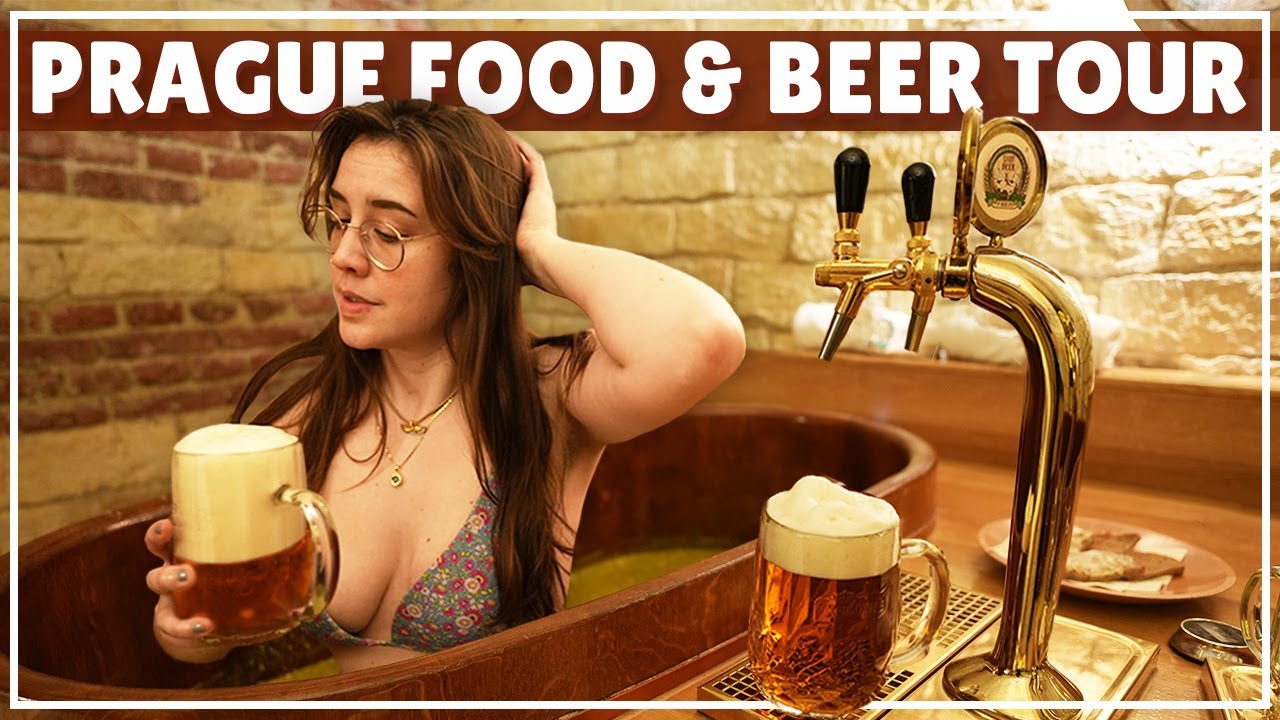 Our Ultimate Prague FOOD & BEER Tour! Must Try Czech Restaurants, Dishes, & Spas | Czech Republic